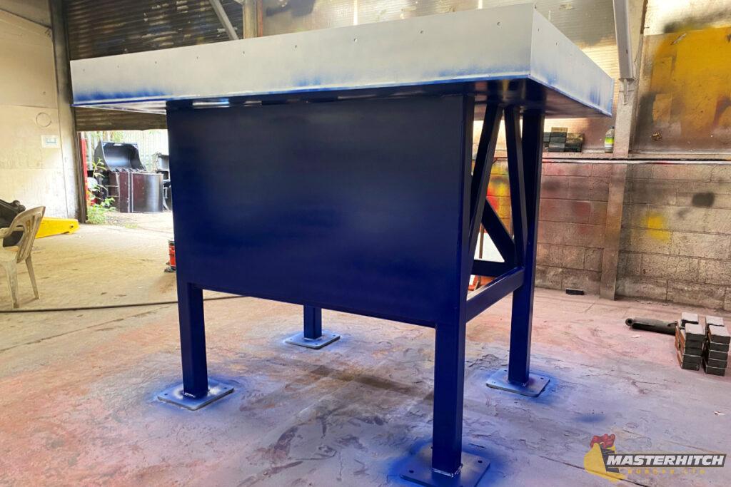 Steel Table Structure painted