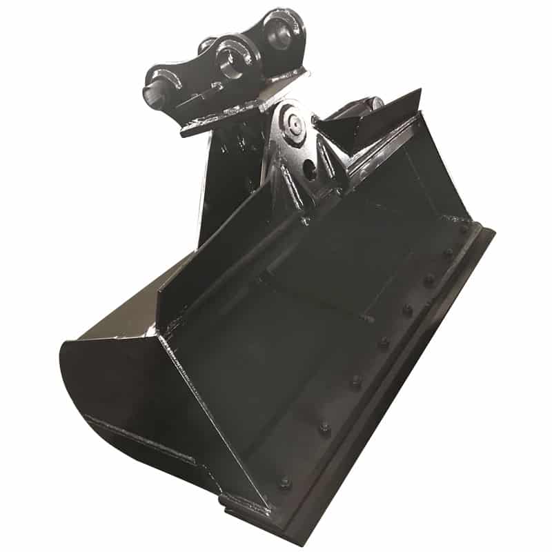 types of excavator buckets