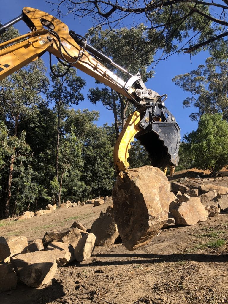 excavator bucket types