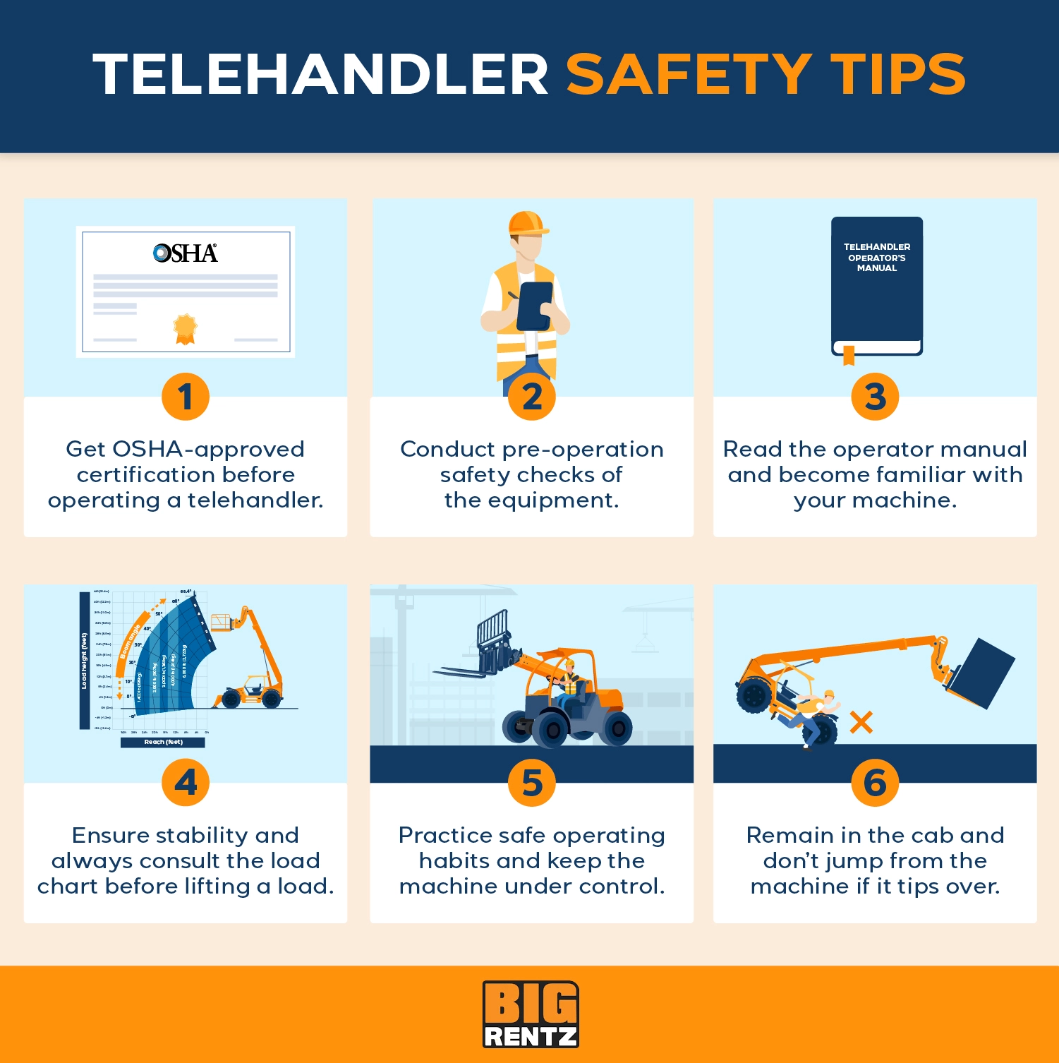 telehandler safety tips