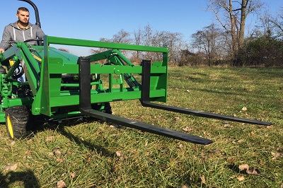 Premier Compact Tractor Pallet Fork Attachment