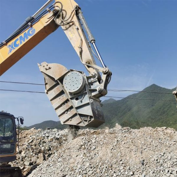 excavator bucket types